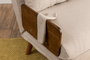 Atelier Del Sofa Cosmo Sofá-Cama de 2 Plazas - Crema